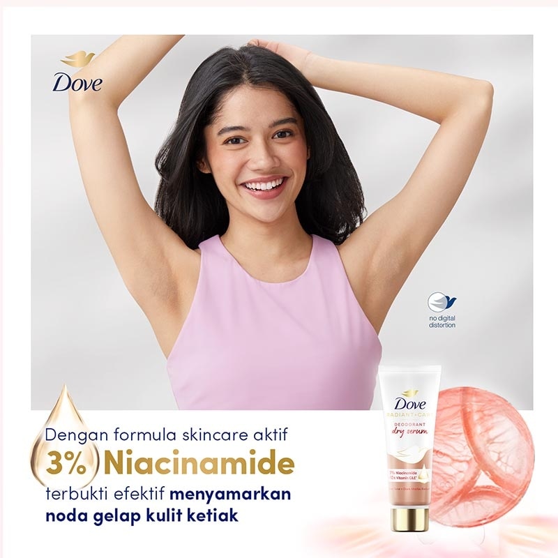 Dove Deodorant Dry Serum 3% Niacinamide & 10x Vitamin C&E 50ml