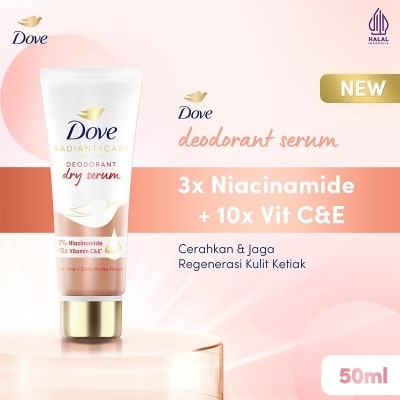 DOVE - Dove Deodorant Dry Serum 3% Niacinamide & 10x Vitamin C&E 50ml