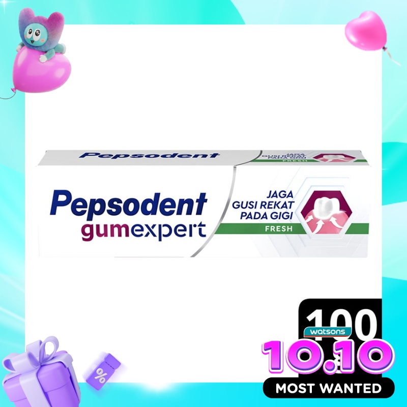 Pepsodent Pasta Gigi Gum Expert Fresh 100g image