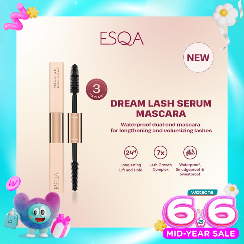 Esqa Dream Lash Serum Mascara Length & Volume 2,5g + 2,5g