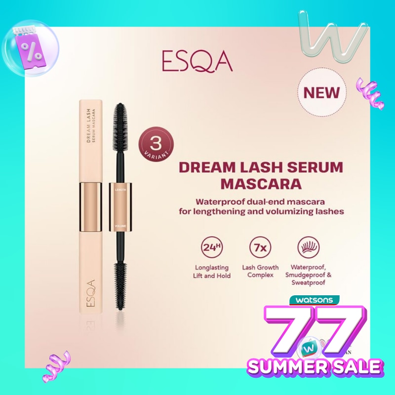 ESQA Esqa Dream Lash Serum Mascara Length & Volume 2,5g + 2,5g