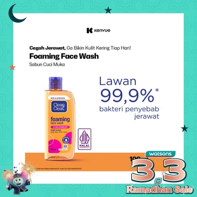 CLEAN & CLEAR Facial Wash 100ml