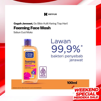 CLEAN & CLEAR Facial Wash 100ml