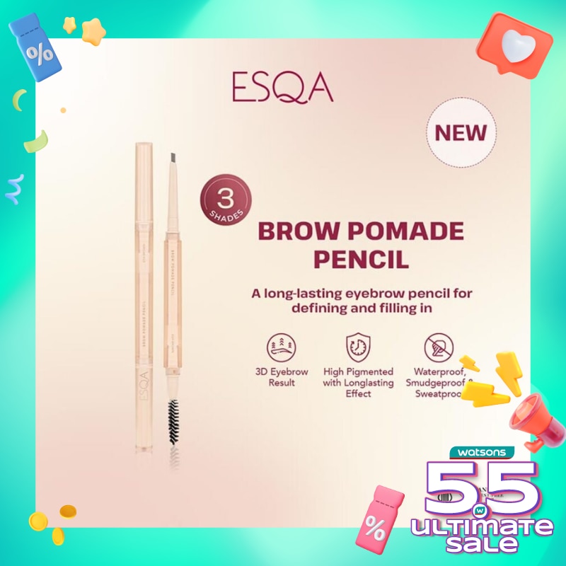 ESQA Esqa Brow Pomade Pencil Ash Brown