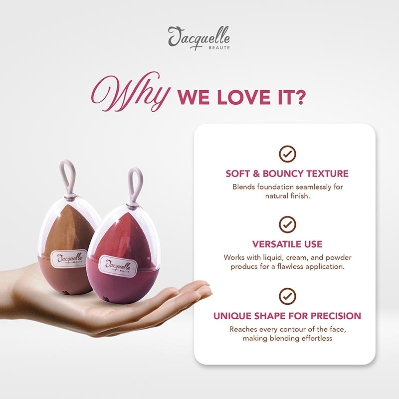 EggGang Beauty Blender + Acrylic Brown