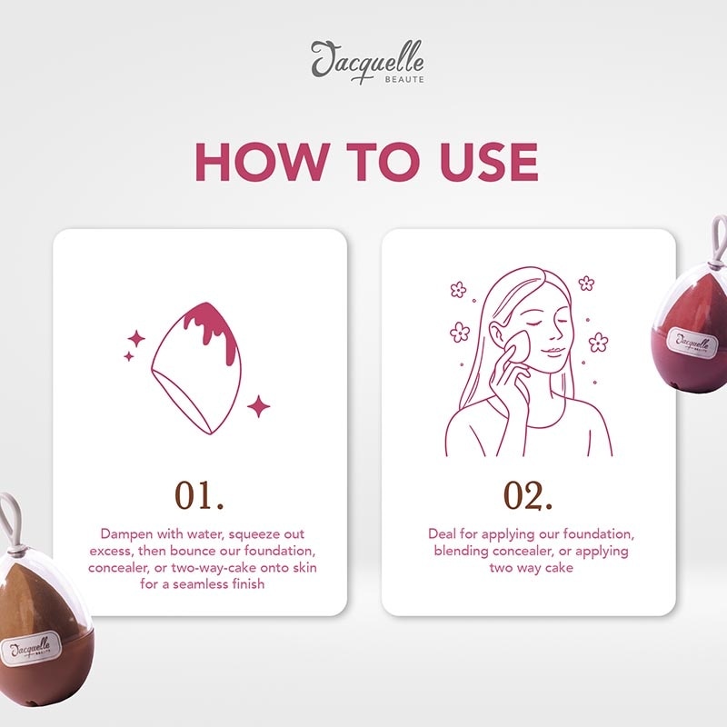 EggGang Beauty Blender + Acrylic Brown