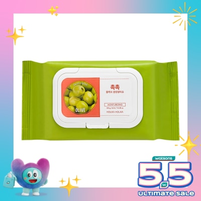 HOLIKA HOLIKA - Holika Holika Daily Fresh Olive Cleansing Tissue 60'S