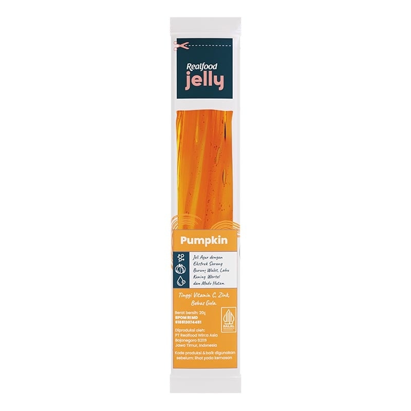 REALFOOD JELLY PUMPKIN CLEAR 3'S