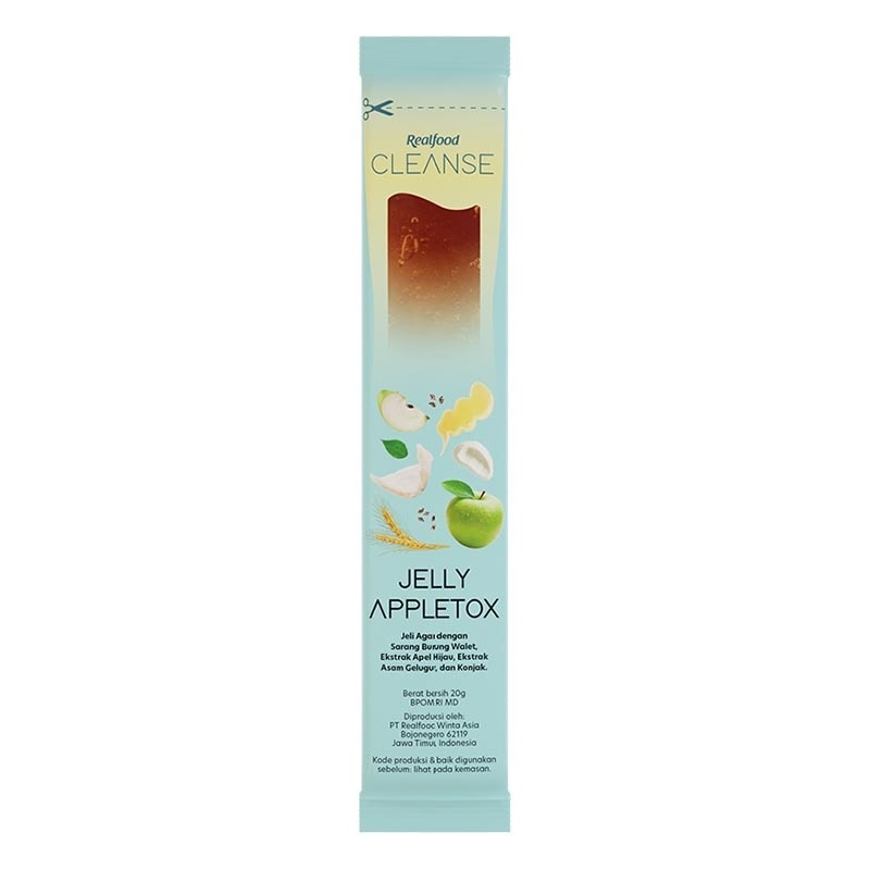 Realfood Cleanse Jelly Appletox 20g 3'S (Box)