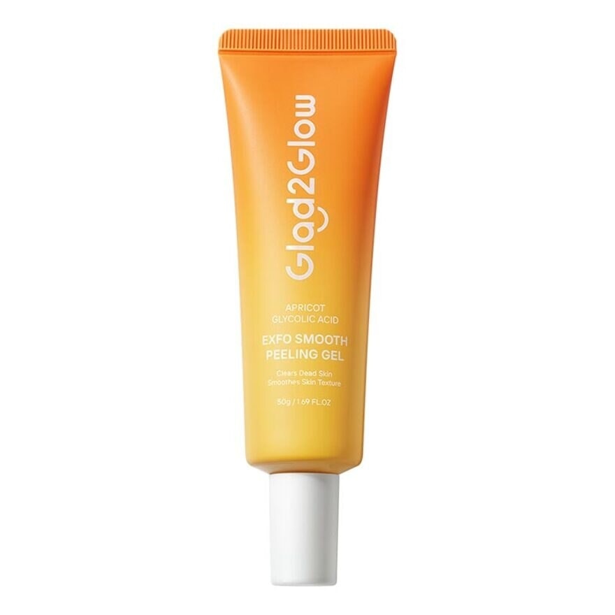 Glad2Glow Apricot Glycolic Acid Exfo Smooth Peeling Gel 50g