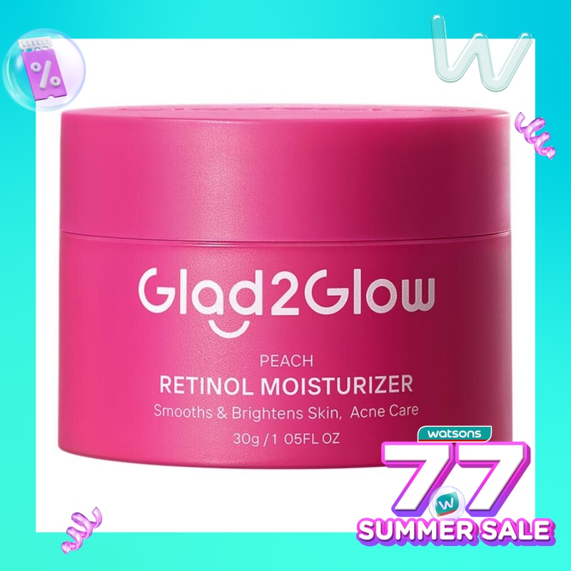 Glad2Glow Peach Retinol Moisturizer 30g