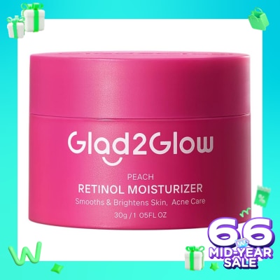 GLAD2GLOW Glad2Glow Peach Retinol Moisturizer 30g