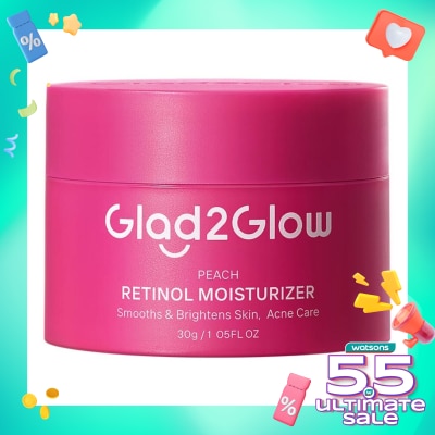 GLAD2GLOW Glad2Glow Peach Retinol Moisturizer 30g