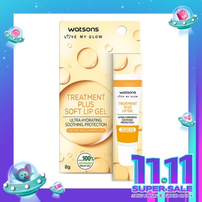 WATSONS Watsons Treatment Plus Soft Lip Gel 8g