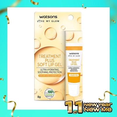 WATSONS Watsons Treatment Plus Soft Lip Gel 8g