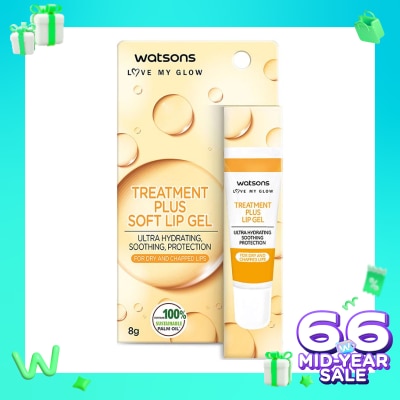 WATSONS Watsons Treatment Plus Soft Lip Gel 8g