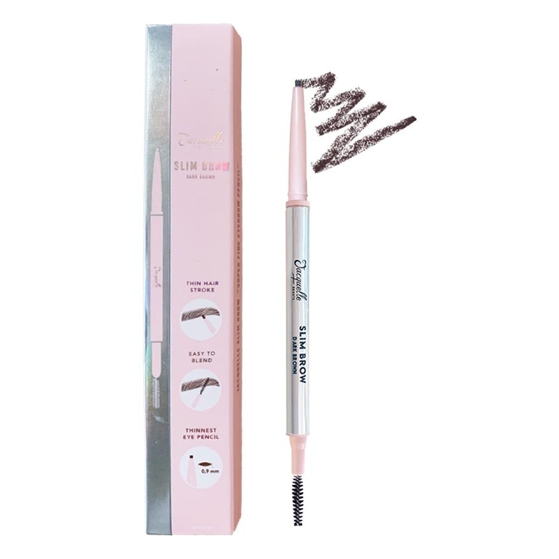 Slim Brow (2in1 Pensil Alis & Spoolie) Dark Brown image