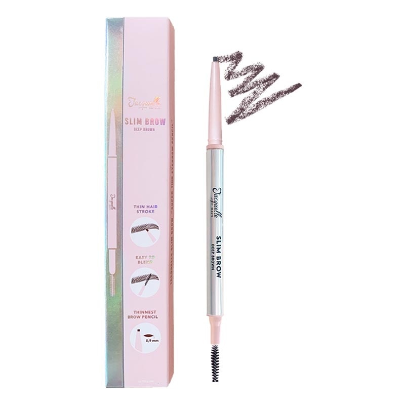 Slim Brow (2in1 Pensil Alis & Spoolie) Deep Brown image