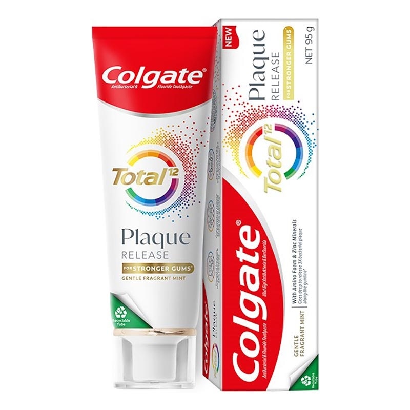 Colgate Total Plaque Release Gentle Fragrant Mint 95g - Pasta Gigi