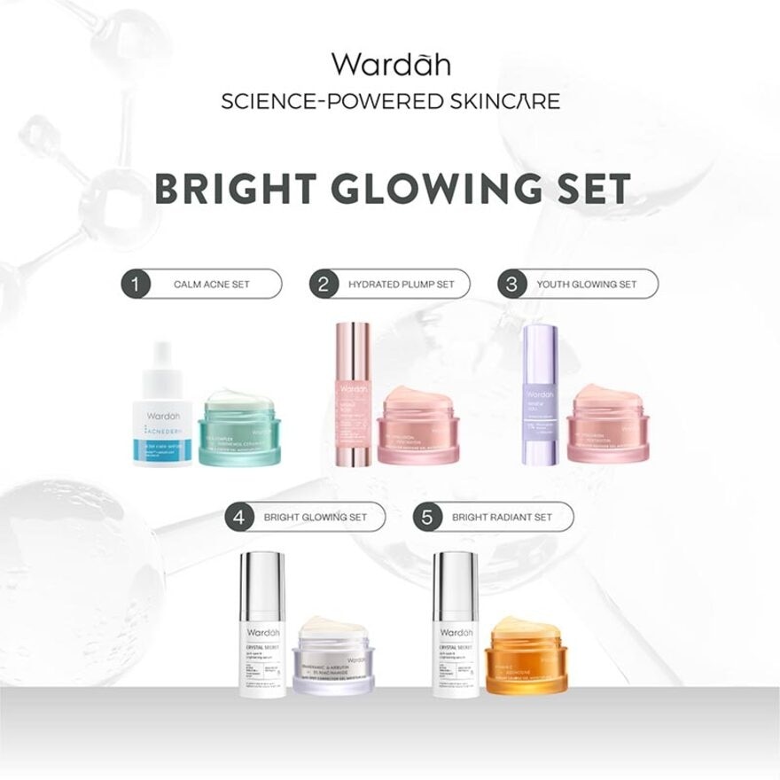 Wardah Bright Glowing Set