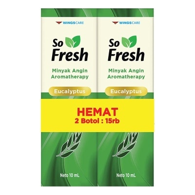 SO FRESH So Fresh Minyak Angin Aromatherapy Eucalyptus 10ml Bundle