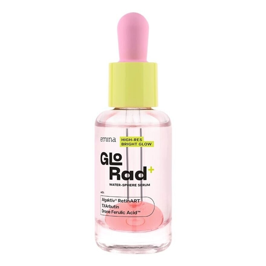 Emina Glo Rad+ High-Res Bright Glow Water-Sphere Serum 20ml