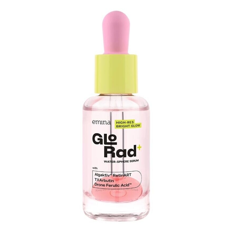 Emina Glo Rad+ High-Res Bright Glow Water-Sphere Serum 20ml