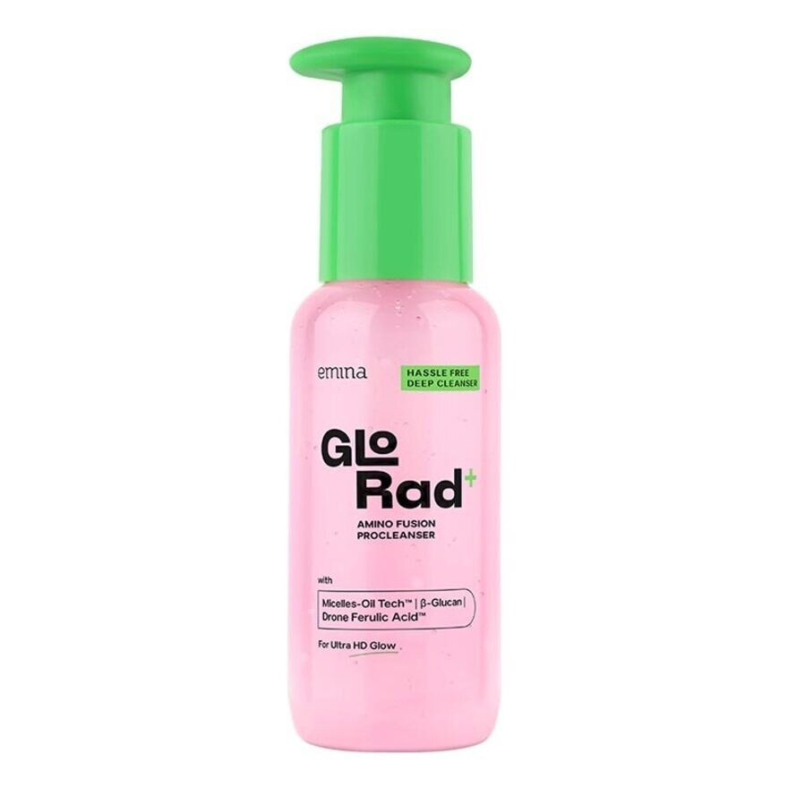 Emina Glo Rad+ Hassle Free Cleanser Amino Fusion ProCleanser 100ml