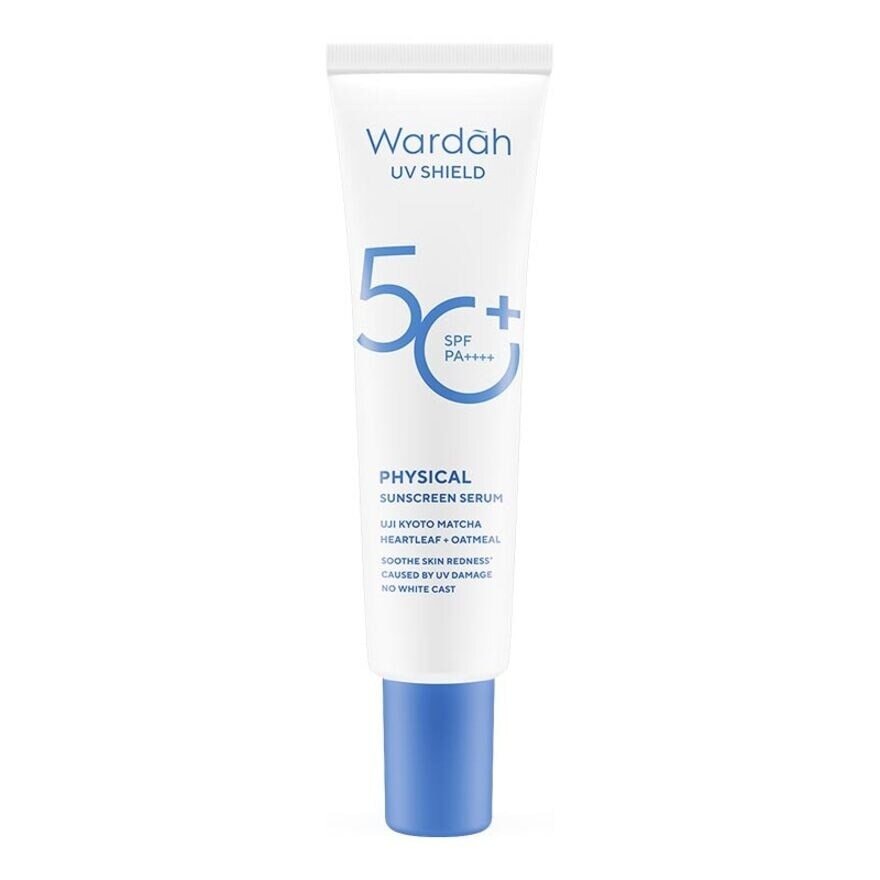 Wardah UV Shield Physical Sunscreen Serum SPF 50+ PA++++ 30ml