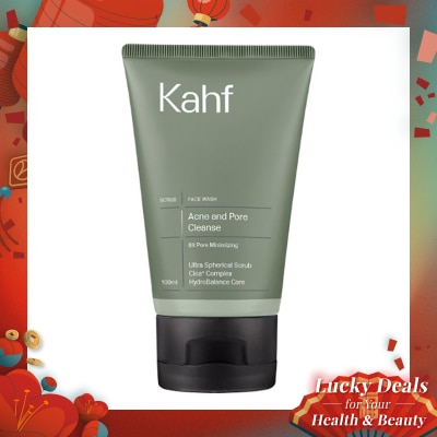 KAHF Acne and Pore Cleanse Scrub Face Wash 100 ml