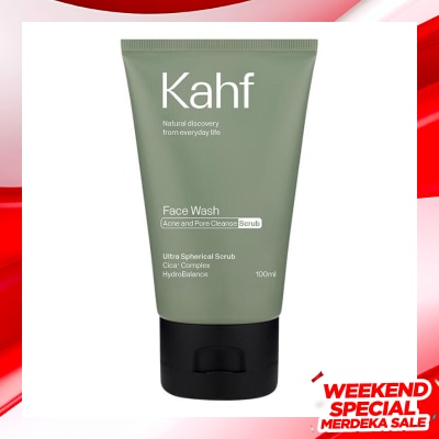 KAHF Kahf Acne and Pore Cleanse Scrub Face Wash 100ml