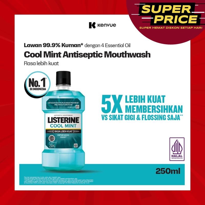 Listerine Cool Mint 250ml