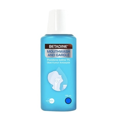 BETADINE Betadine Kumur 190ml Mouthwash and Gargle