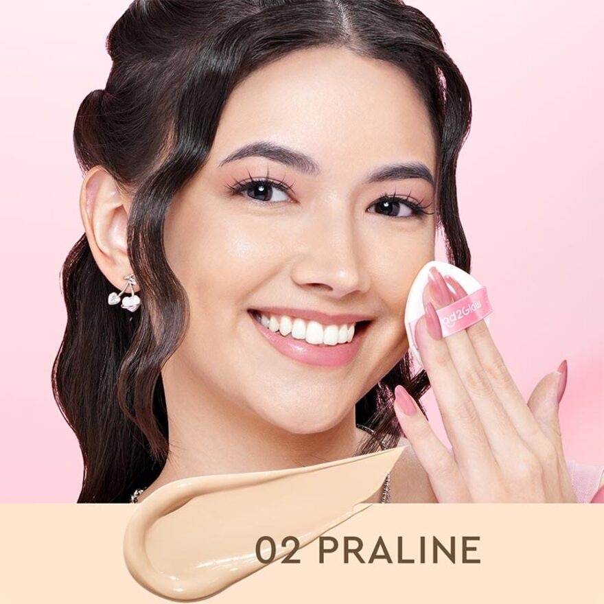 Glad2Glow Perfect Cover Cushion 02 Praline