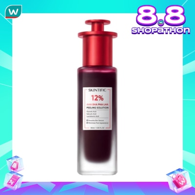 SKINTIFIC Skintific 12% AHA BHA PHA LHA Peeling Solution 30ml