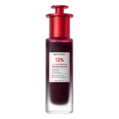 SKINTIFIC Skintific 12% AHA BHA PHA LHA Peeling Solution 30ml