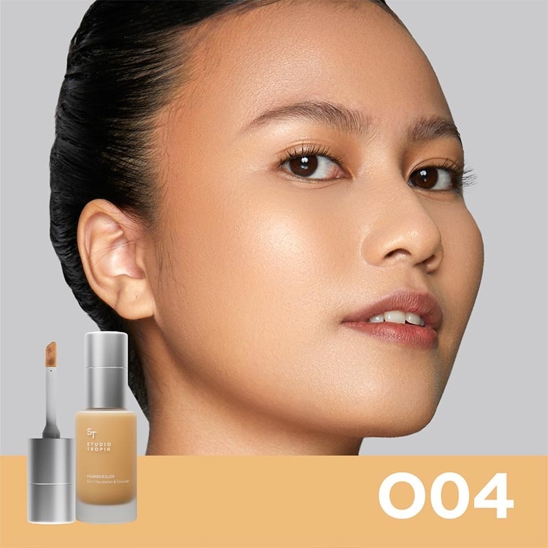 Studio Tropik Foundcealer 2 in 1 Foundation & Concealer O04 27g