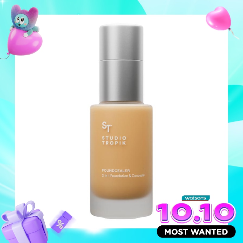 Studio Tropik Foundcealer 2 in 1 Foundation & Concealer O04 27g image