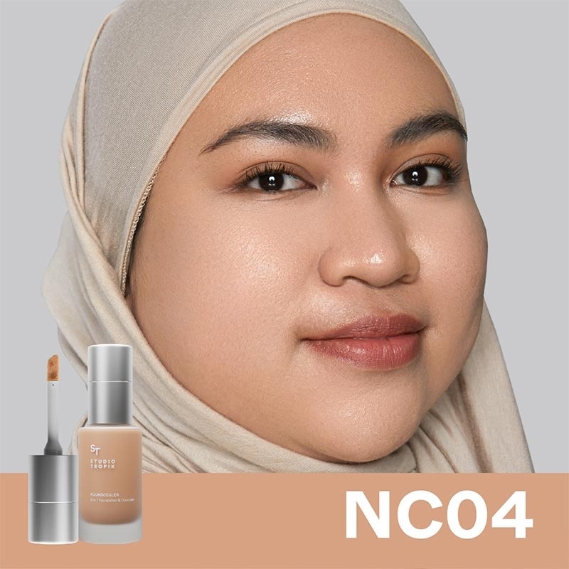 Studio Tropik Foundcealer 2 in 1 Foundation & Concealer NC04 27g