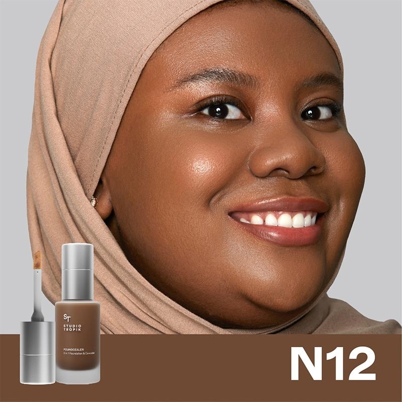 Studio Tropik Foundcealer 2 in 1 Foundation & Concealer N12 27g