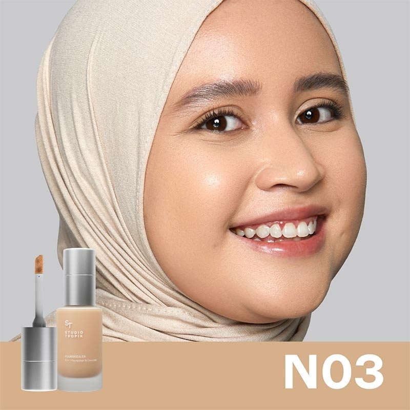 Studio Tropik Foundcealer 2 in 1 Foundation & Concealer N03 27g