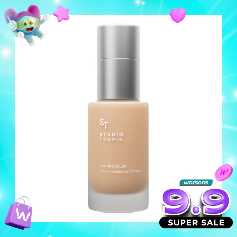 Studio Tropik Foundcealer 2 in 1 Foundation & Concealer N03 27g image