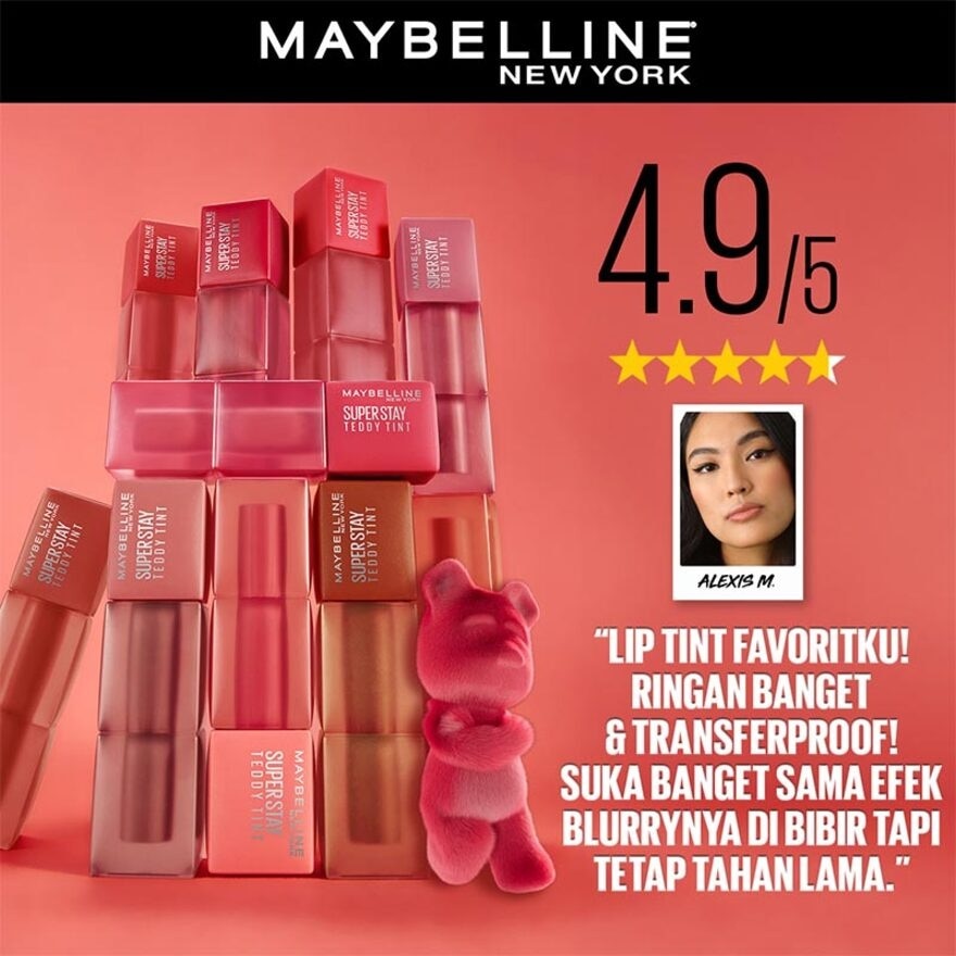 Maybelline Superstay Teddy Tint 15 Skinnydip