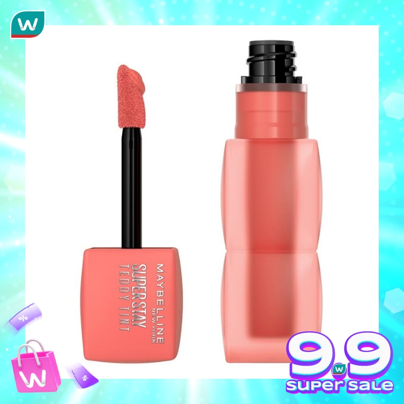 MAYB S/STAY TEDDY LIP TINT 25 BABY TEE