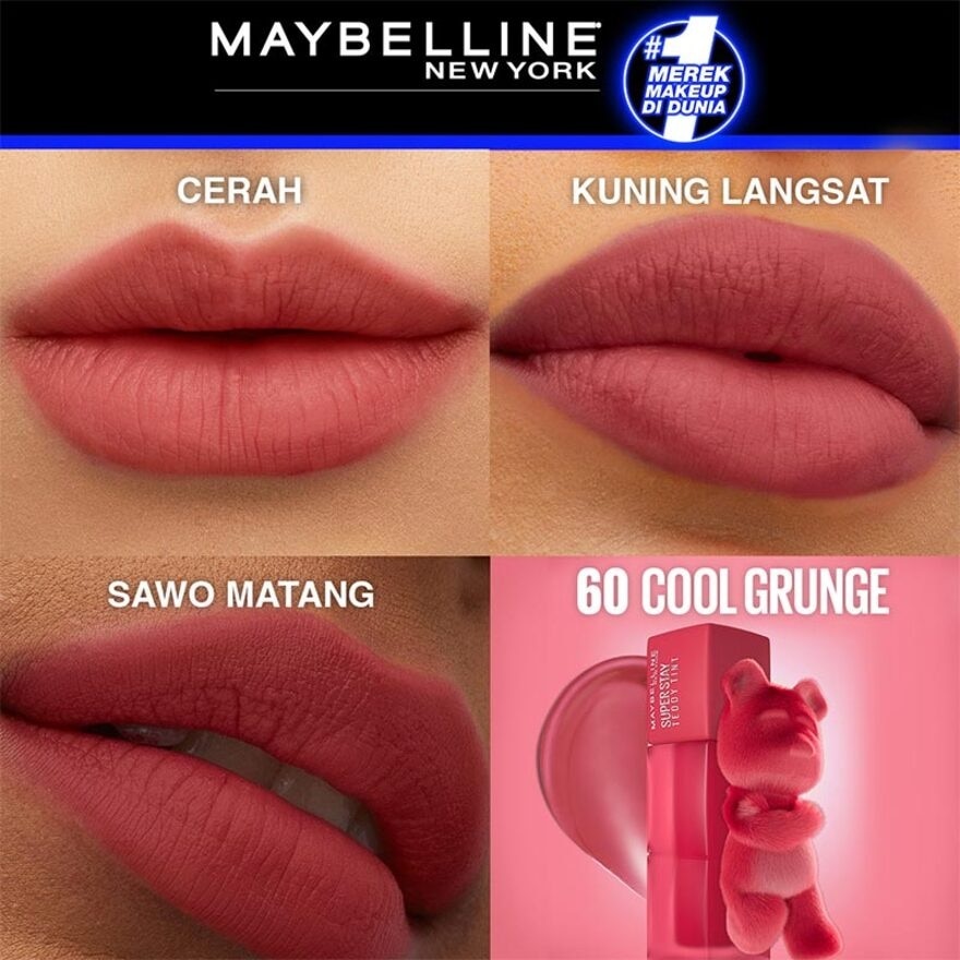 Maybelline Superstay Teddy Tint 60 Cool Grunge