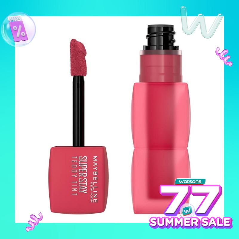MAYB S/STAY TEDDY LIP TINT 60 COOL GRUN