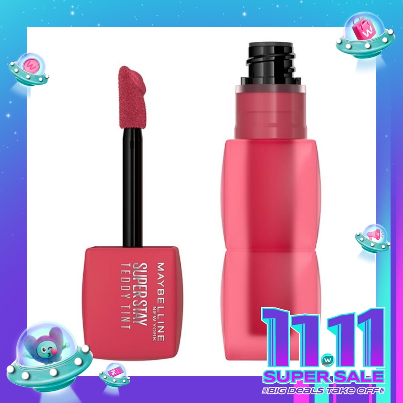 MAYB S/STAY TEDDY LIP TINT 60 COOL GRUN