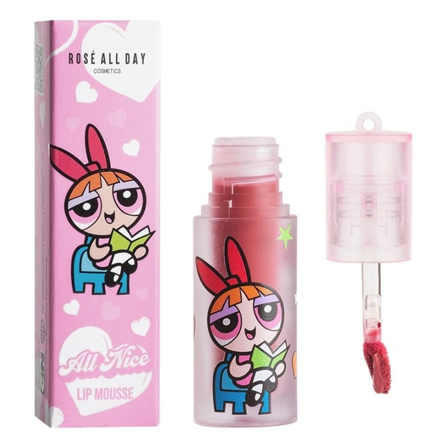 Rosé All Day The Powerpuff Girls Lip Mousse All Nice 2.5g