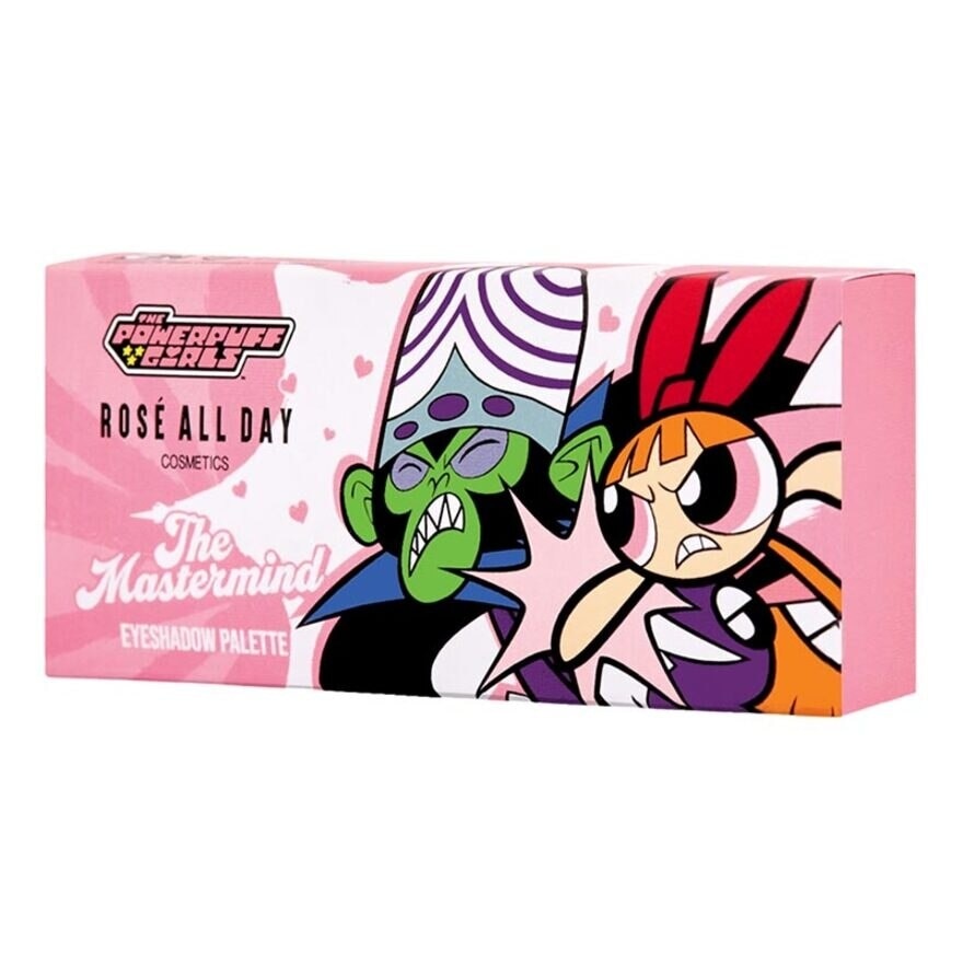 Rosé All Day The Powerpuff Girls Eyeshadow Palette The Mastermind 4.5g