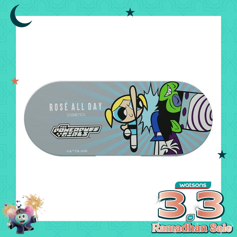 Rosé All Day The Powerpuff Girls Eyeshadow Palette The Communicator 4.5g